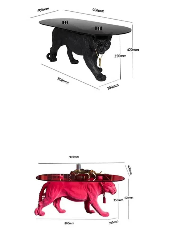 Для роскошных леопардовых журнальных столиков мебели для гостиной центрального