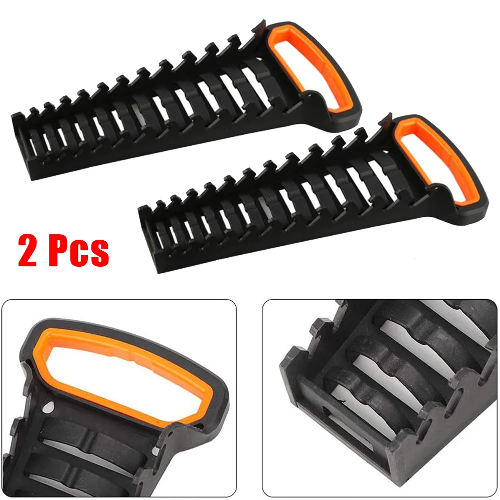 

2Pcs Wrench Organizer Sockets Plastic Wrench Rack Storage Tools Spanner Holders Wrench Organizer Sockets Durable And Sturdy✅