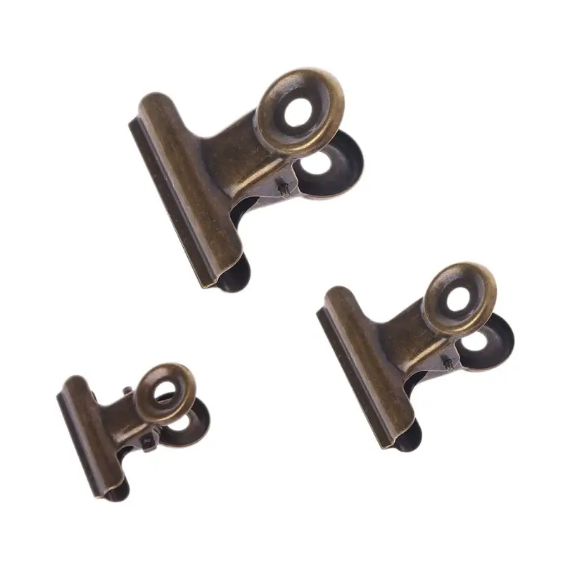 

6 шт., зажимы для бумаги, из нержавеющей стали