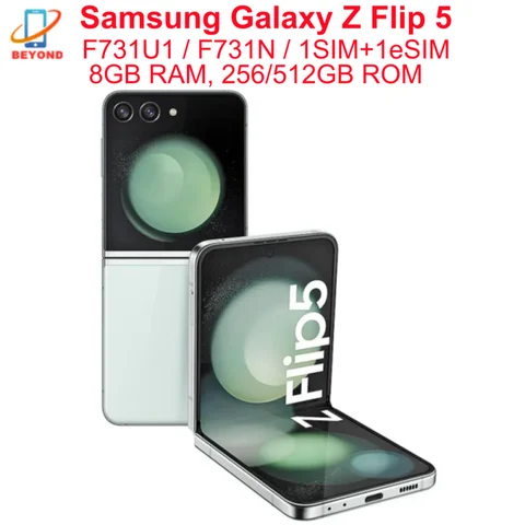 Смартфон Samsung Galaxy Z Flip5, 8/256ГБ, 8/512ГБ, global, Б/у