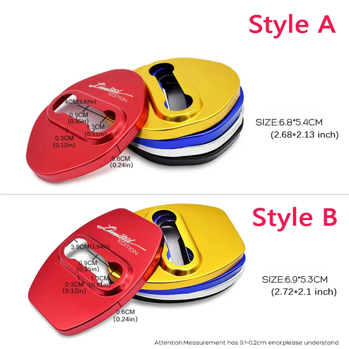 4 шт. автомобильные аксессуары для Toyota Highlander Yaris Camry RAV4 Prius Corolla