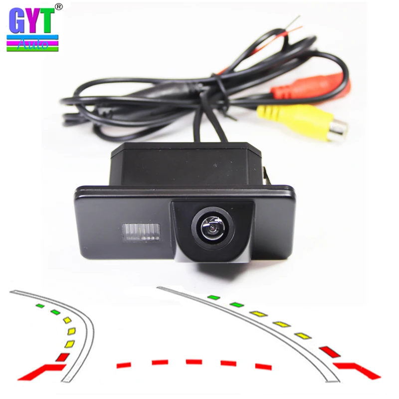 Автомобильная резервная камера заднего вида с динамической траекторией для BMW E39