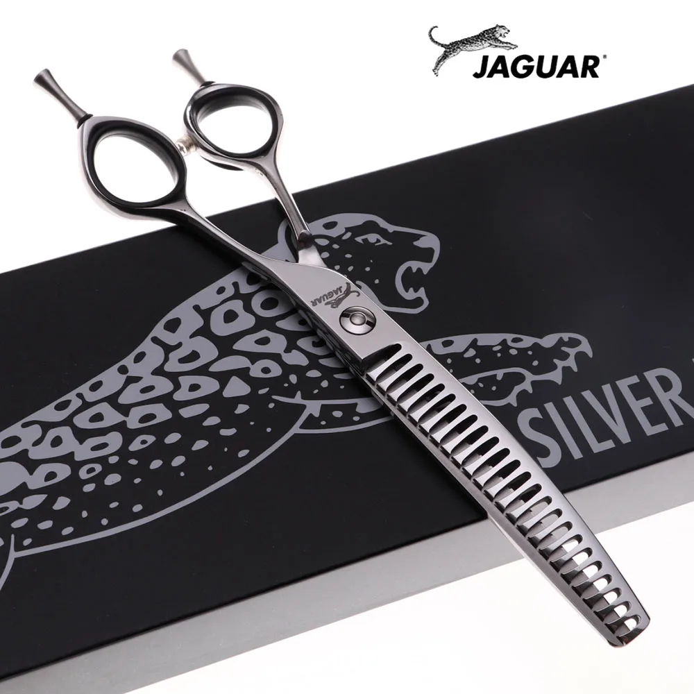 

JP440C 7.0 inch Professional Dog Grooming Shears 24 teeth Curved Thinning Scissors for Dog Face Body Cutiing High Quality