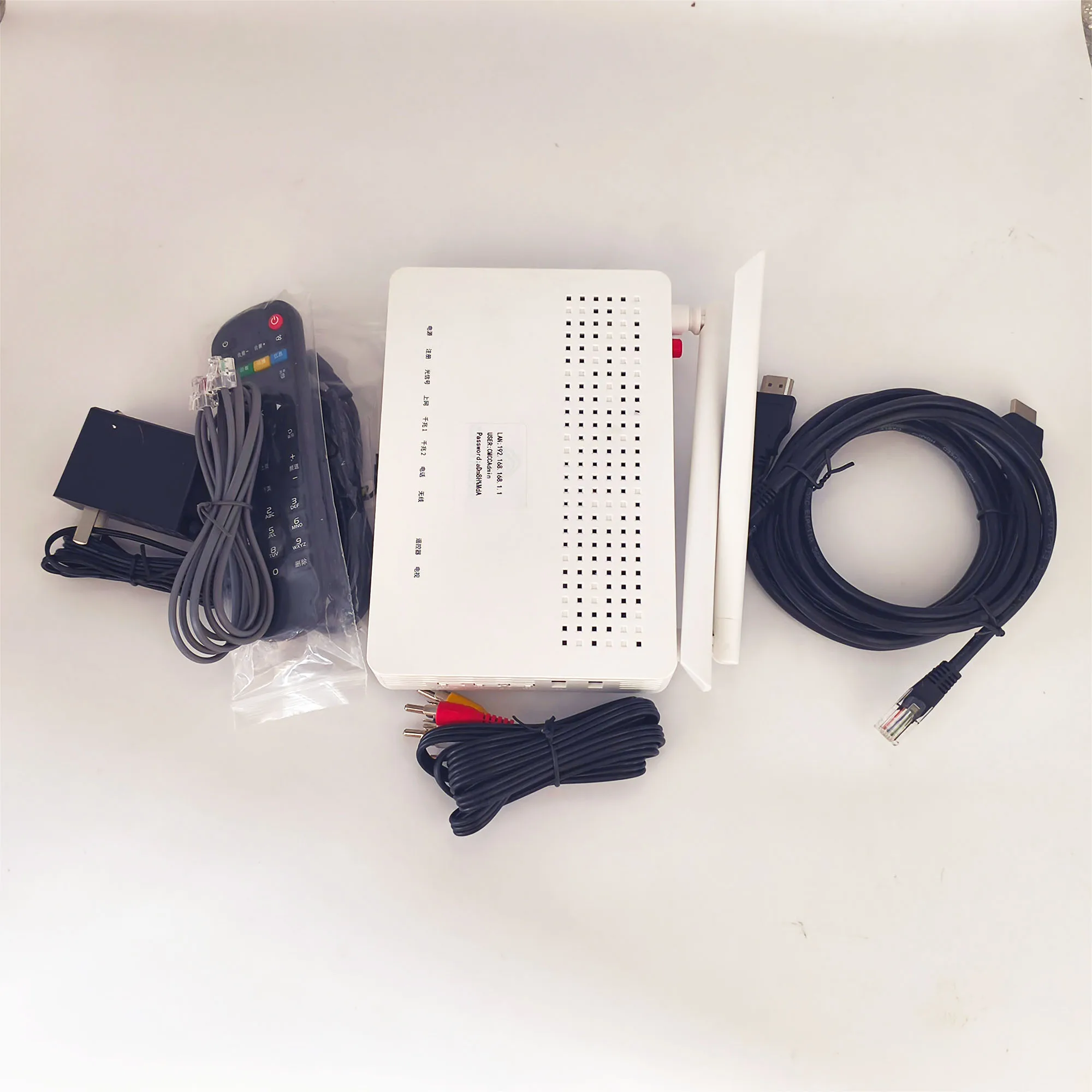 GPON ONU +IPTV Android STB 2.4G +5G WIFI Интернет + Телефон + ТВ Волоконно-оптический вход + вход сетевого порта бесплатное переключение (art.: 3920cb96ae2cf) - 3920cb96ae2cf