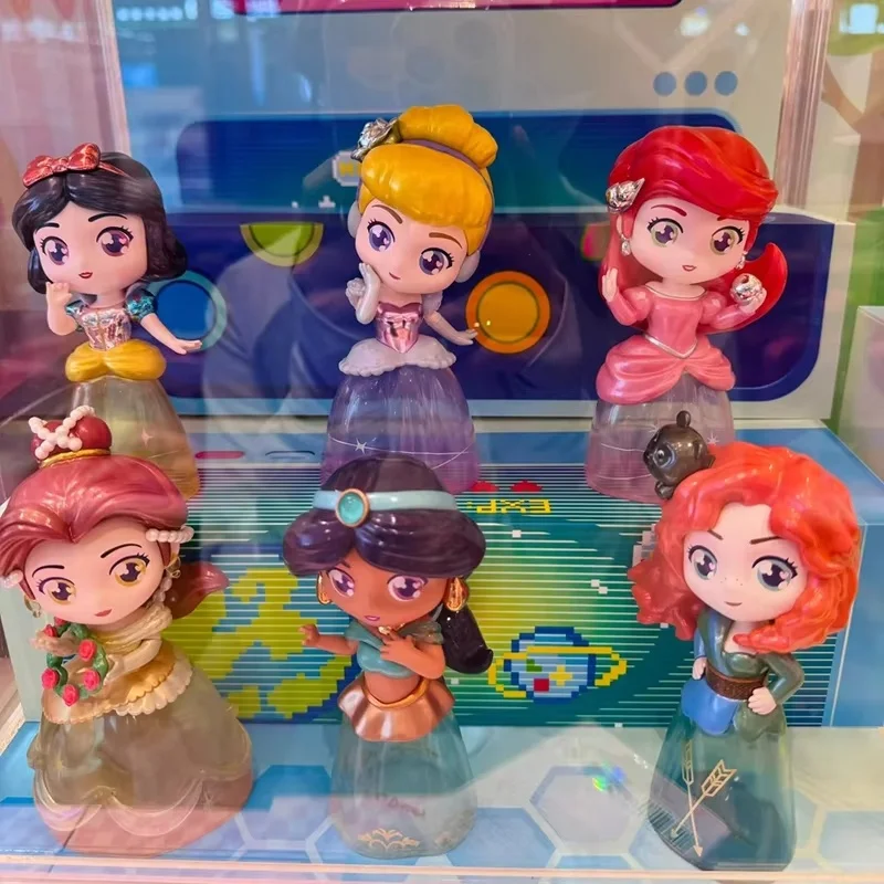 Miniso Original Disney Super Cute Fa Ntasy P Rincess Series Ariel Snow White Cindy слепая коробка-органайзер банка