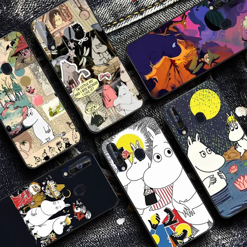 

Comic M-Moomin Cute Hippo Phone Case For Samsung A 10 11 12 13 20 21 22 30 31 32 40 51 52 53 70 71 72 73 91 13 shell