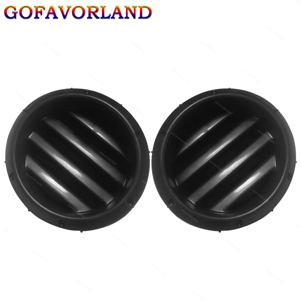 

81482-48020-C0 81481-48020-C0 Pair Front Left Right Side Fog Light Cover Unpainted For Toyota Highlander 2004 2005 2006 2007