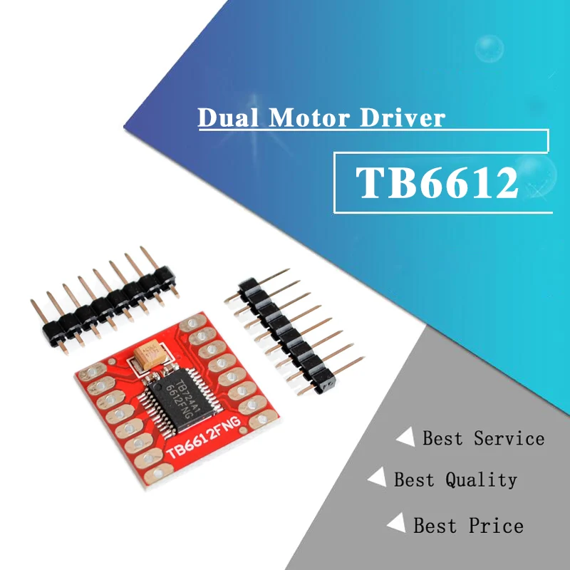 TB6612 двойной драйвер двигателя 1A TB6612FNG для Arduino микроконтроллер лучше чем L298N |
