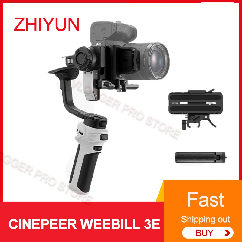 Фото ZHIYUN CINEPEER WEEBILL 3E 3-осевой стабилизатор камеры с подвесом для беззеркальных камер DSLR с дистанционным управлением для фотосъемки №1