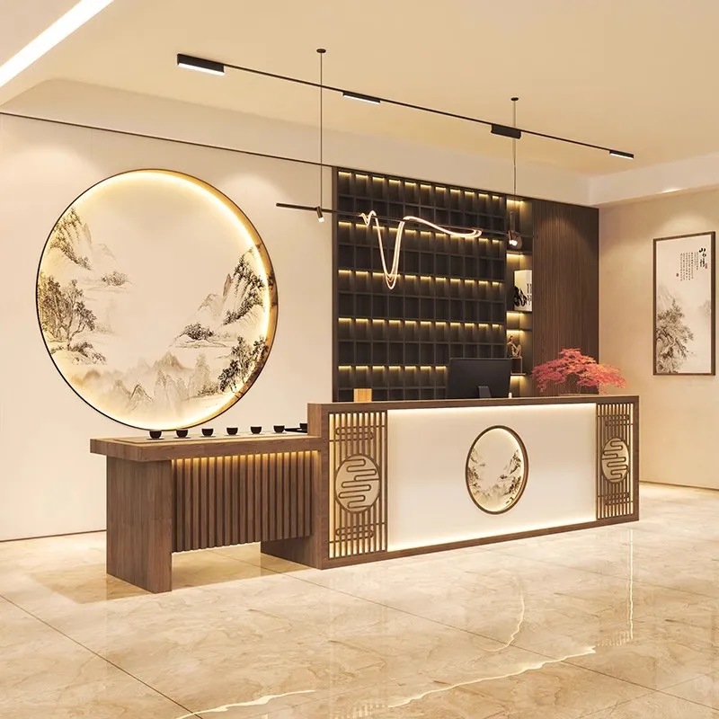 Письменный компьютер стойка регистрации туалетный столик роскошная консоль