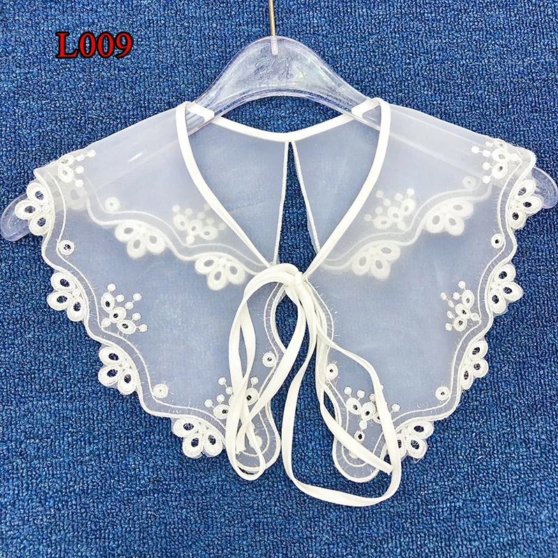 

Lace Chiffon Doll Fake Collar White Neckline Detachable Clothes Doll Collar Fake Collars Shirt Decoration Clothing Accessories