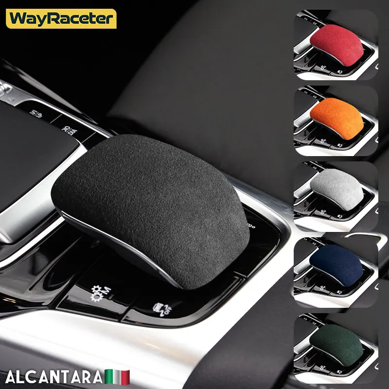 Алькантара обмотка ABS LHD и RHD ручка переключения рулевого механизма автомобиля