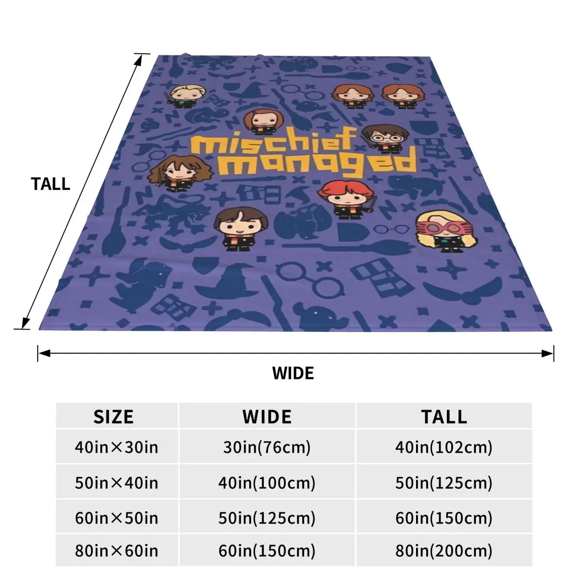 Супер мягкое одеяло для путешествий в самолете Harrys Potters фланелевое покрывало