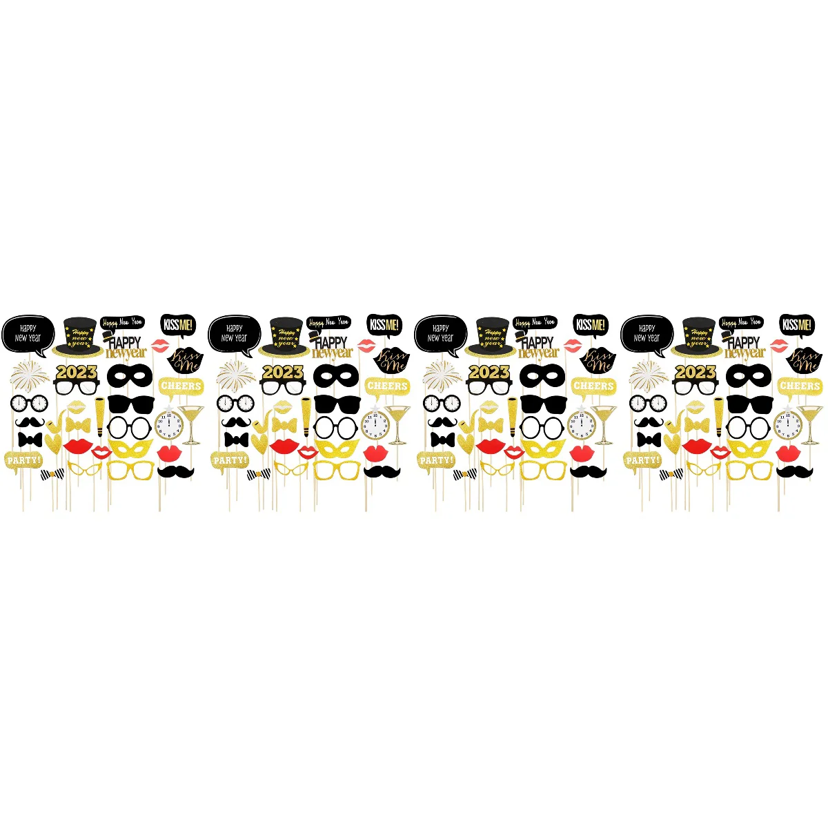 

Party Props Photo New Prop Booth Picture Year Years Favors Happy Eve Thanksgiving Eyeglasses Themed Mustache Decor