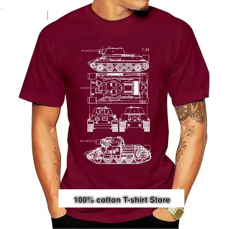 

New Camiseta sin mangas de T-34, Camiseta con estampado de juego de world of tanks 3XL, regalo para novio
