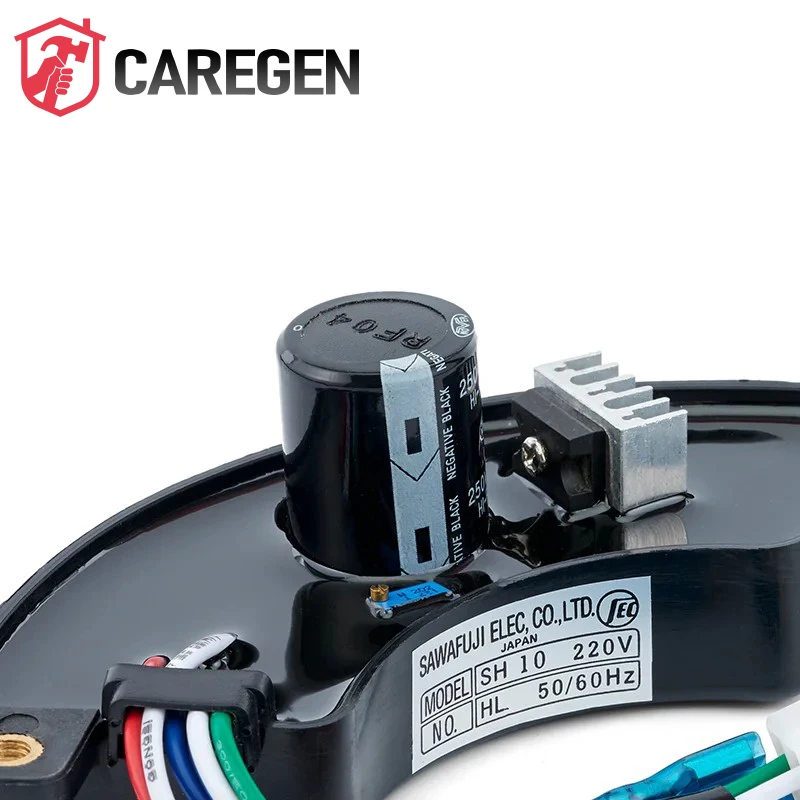 Автоматический регулятор напряжения AVR 5 кВт для генератора 4 6 7 | 450 В 470 мкФ