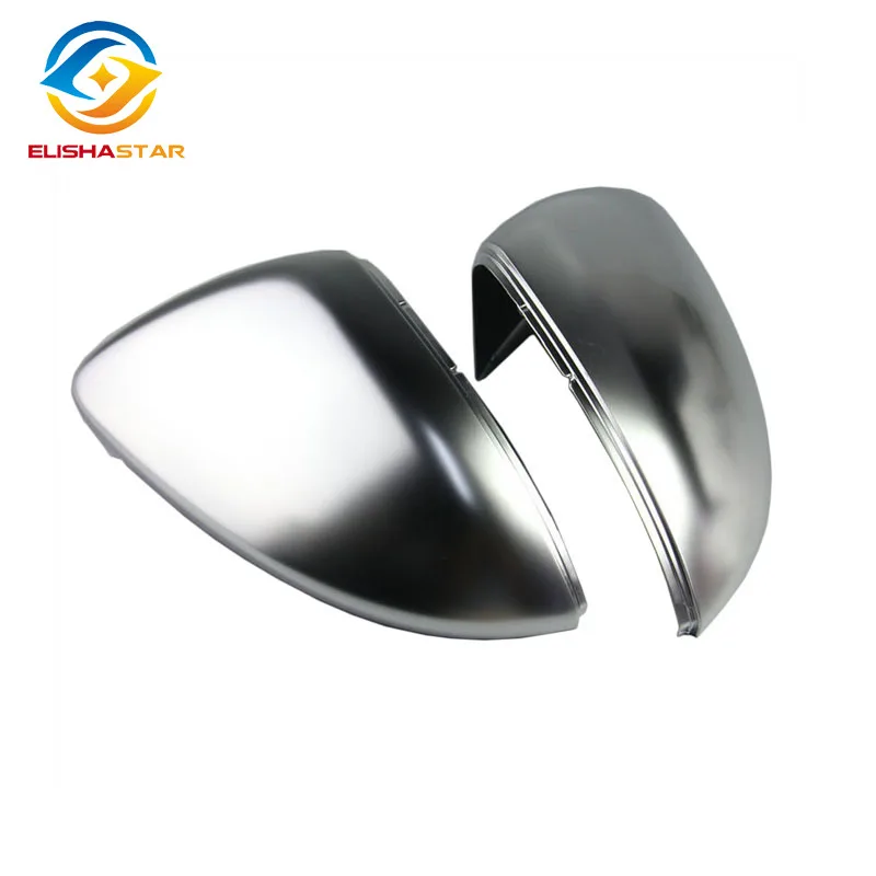 

Чехол для бокового зеркала, хромированный матовый чехол для двери, крыла зеркала, Крышка корпуса для VW Golf 7 7,5 R 5G0857537E 5G0857538E