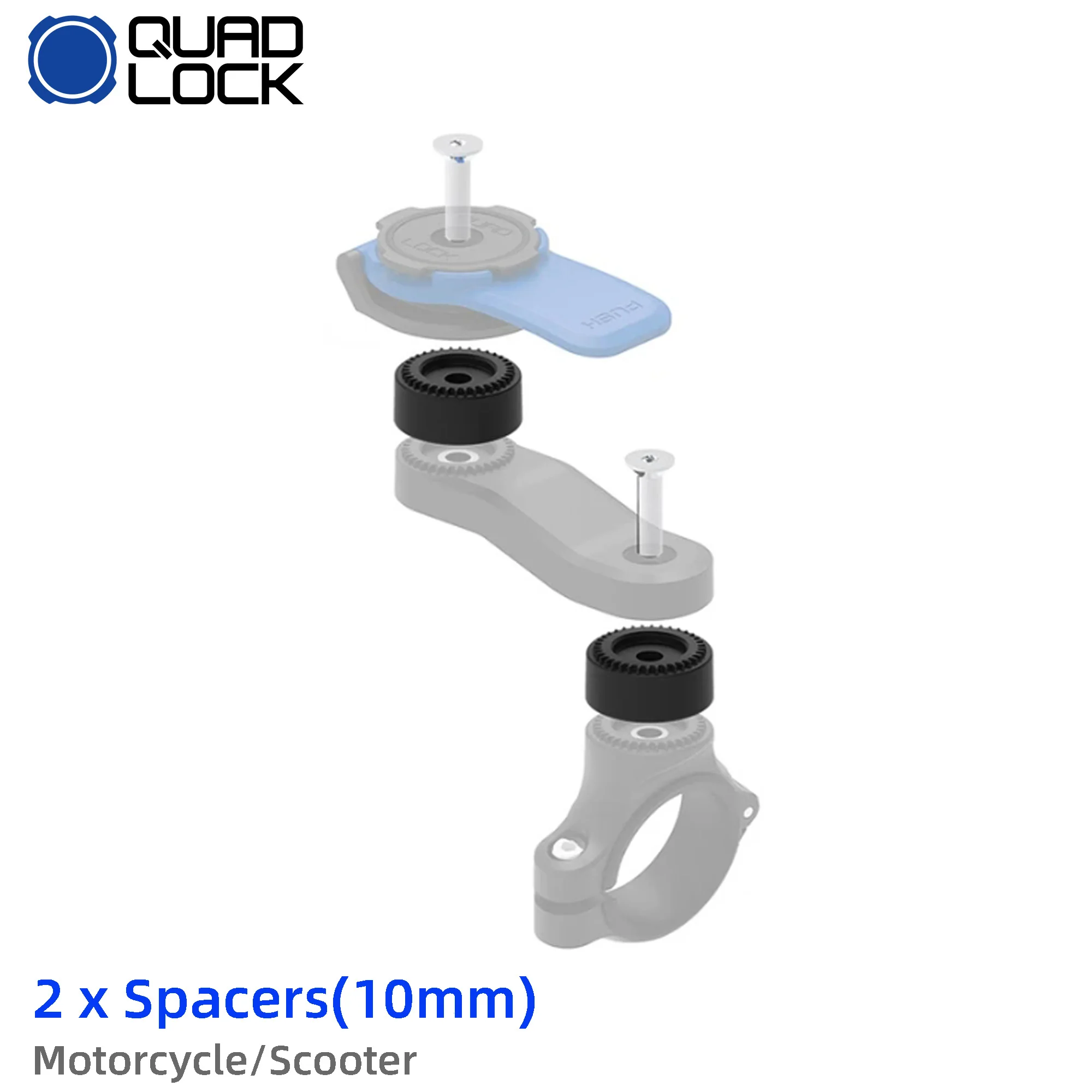 Мотоцикл/скутер — 2 прокладки (10 мм)