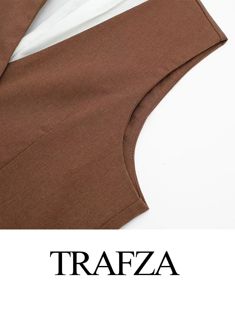 Женский однобортный топ и шорты с высокой талией V-образным вырезом