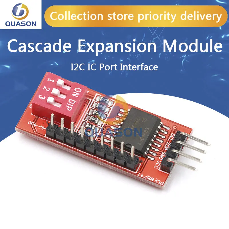 

10pcs/lot PCF8574 PCF8574T I/O for I2C Port Interface Support Cascading Extended Module