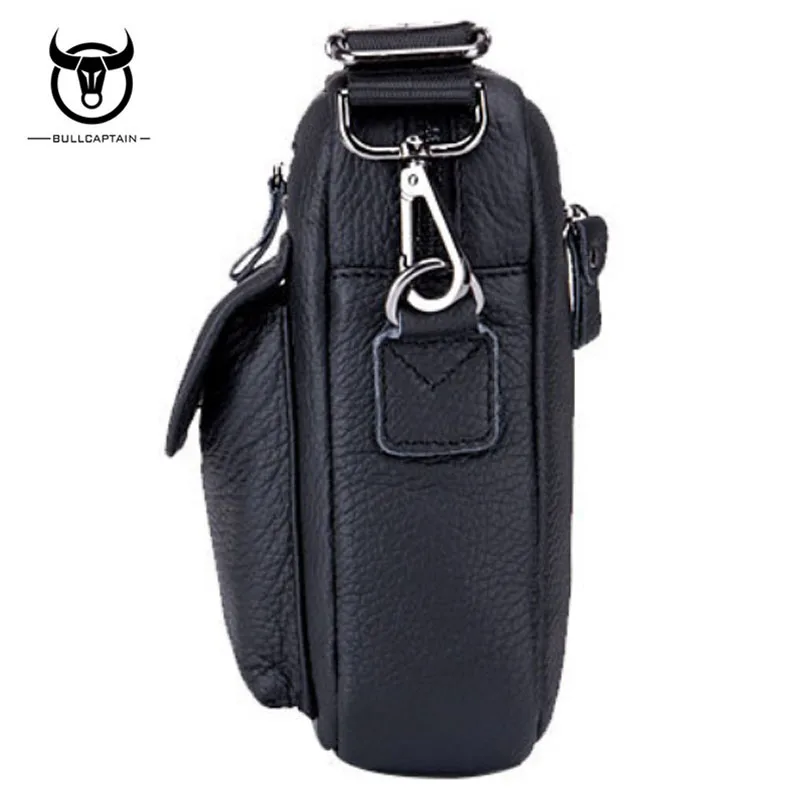 BULL CAPTAIN  Men Bag Genuine Leather Bags Men Messenger Bags Brand Casual Men's Shoulder Bag