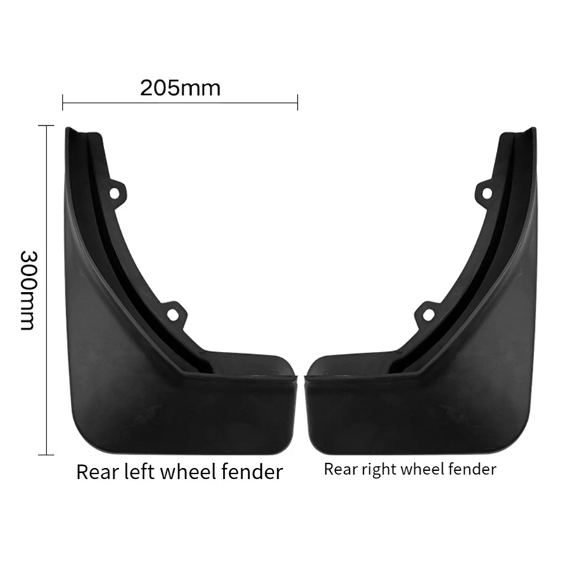 4 шт. брызговики для Seat Ateca 2016-2023