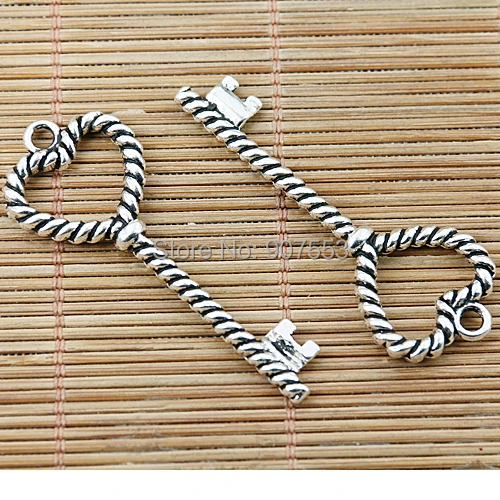 

10pcs 51*20mm Tibetan Silver Nice Key Charms EF1376 Charms for Jewelry Making