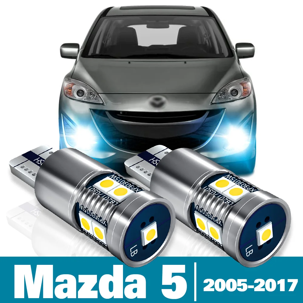 

Светодиодные парковочные огни для Mazda 5, 2 шт., аксессуары для Mazda 5, 2005, 2006, 2007, 2008, 2009, 2010, 2011, 2012, 2013, 2014, 2016, 2017, габаритные огни
