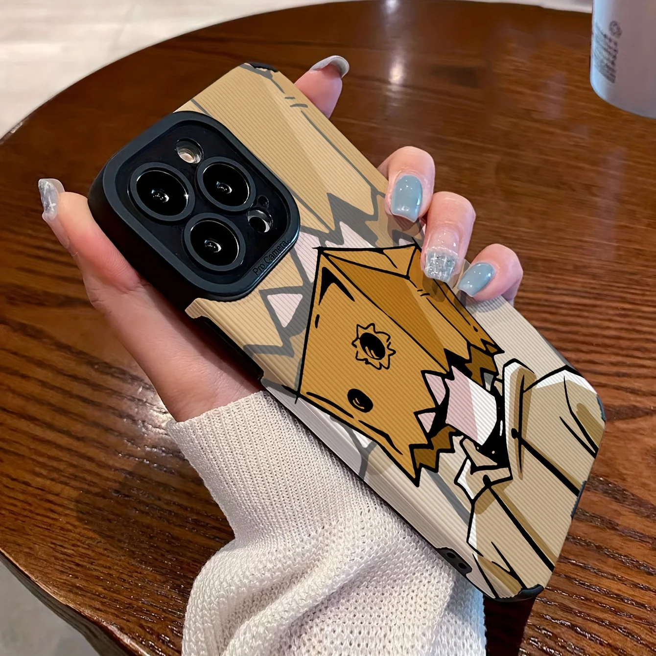 Фото Для iPhone 17 Pro Max, бумажный чехол для мальчика, мультяшный мягкий силиконовый противоударный защитный дизайн, совместимый с iPhone 16, 15, 14, 13 №2