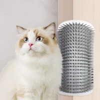 cat comb self groomer with catnip wall corner grooming and care cat brush cat rubs the face with a tickling comb cat supplies