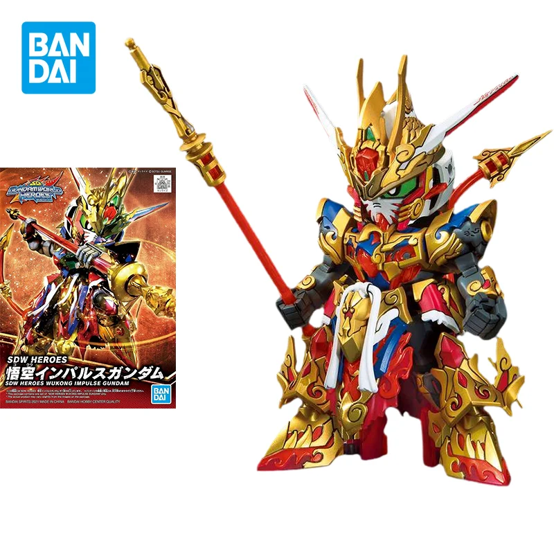 

Набор моделей Bandai Gundam, фигурка SD BB Goku аниме Гундам, новинка, 8 см, экшн-куклы, коллекционные игрушки для детей