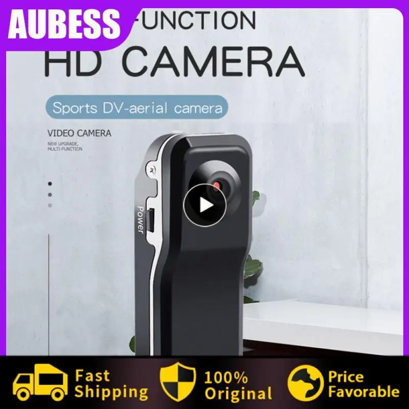 Спортивная мини-камера Md80, магнитный видеорегистратор с детектором движения, для дома и офиса