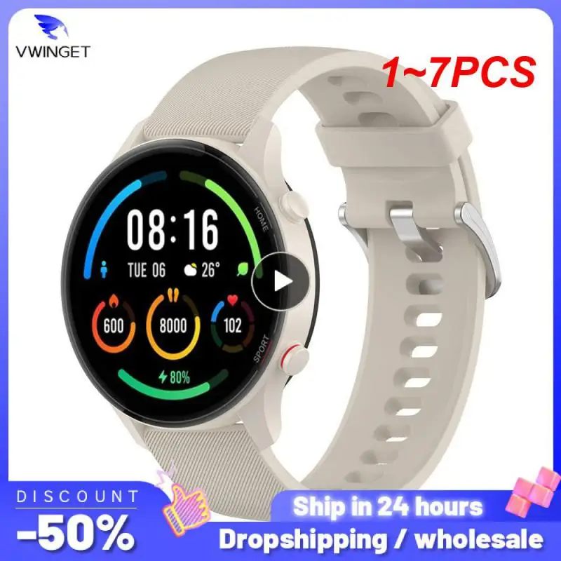 

Ремешок силиконовый для наручных часов Mi Watch, 22 мм, 1-7 шт.