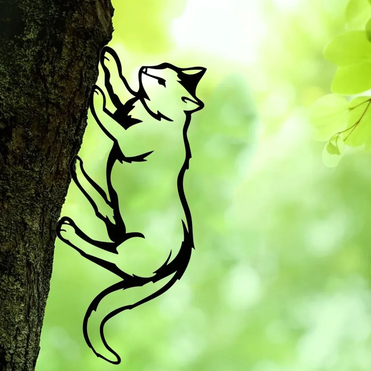 Металлическая кошачья декоративная стойка двор: деревенский уличный домашний