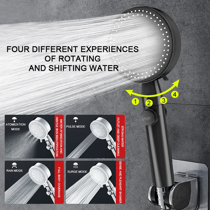 

Насадка для душа с экономией воды, 5 режимов