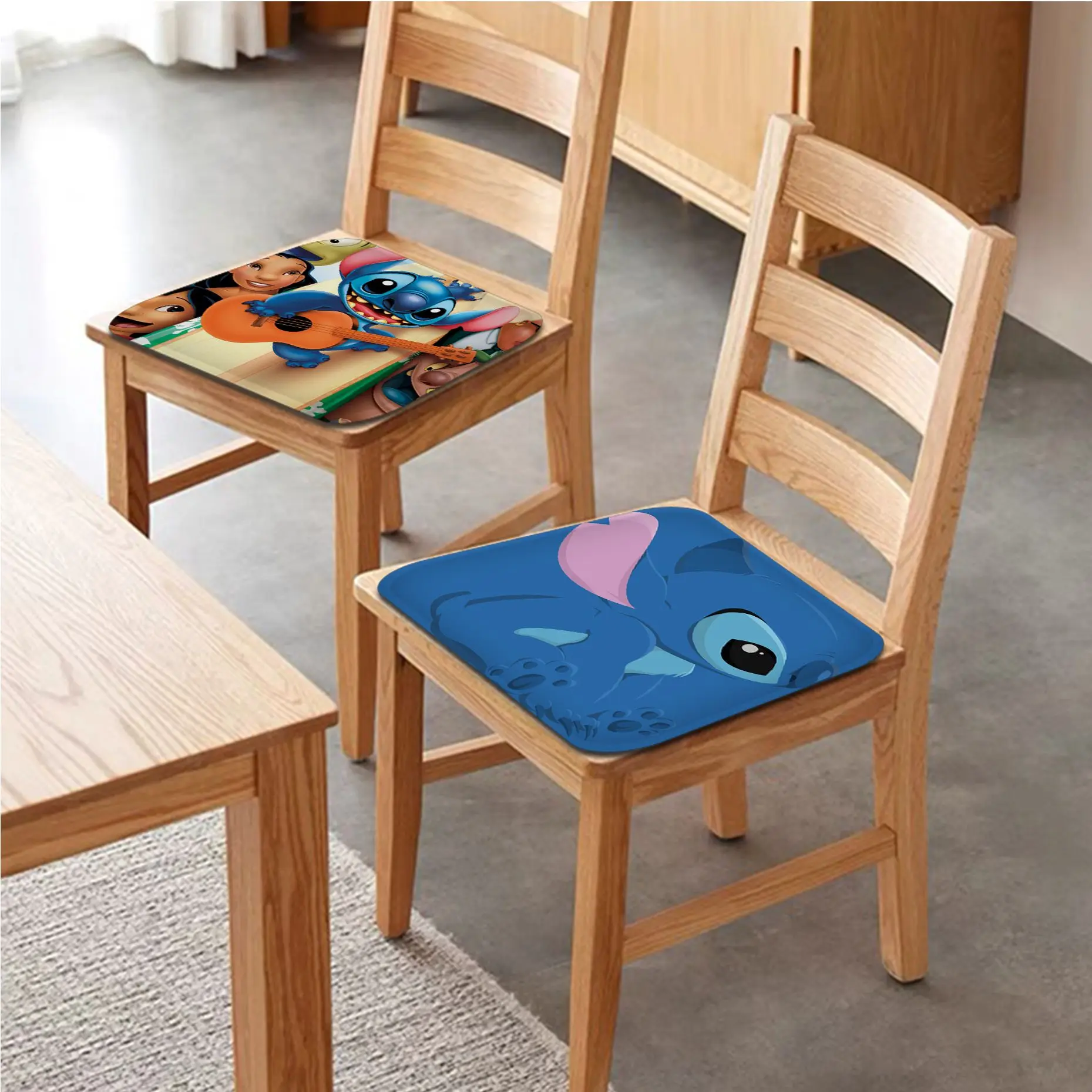

Disney Stitch The Baby Creative Sofa Mat Dining Room Table Chair Cushions Unisex Fashion Anti-slip Chair Cushions