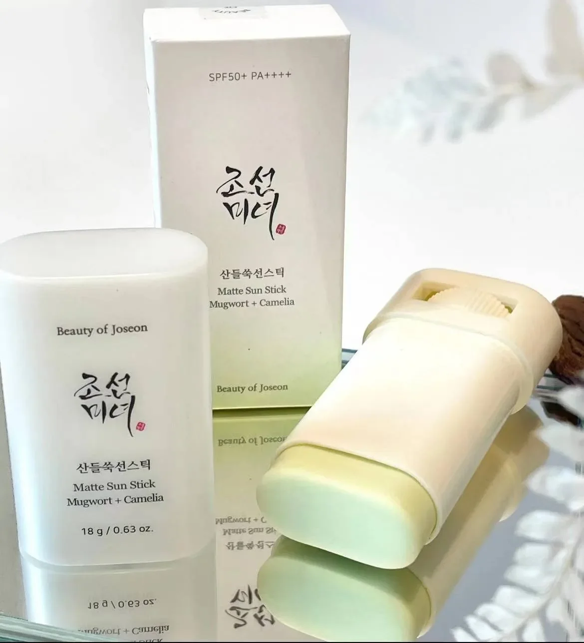 Bastão De Sol Fosco: Artemísia + Camélia (18 г 0 63 жидких унций) Fps 50 PA