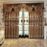 customized european style simple european light luxury popular curtains 2022 new bedroom living room high end extravagance