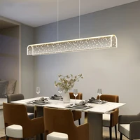 dining room chandelier simple modern personality creative led chandelier nordic long bar table chandelier new lighting fixtures