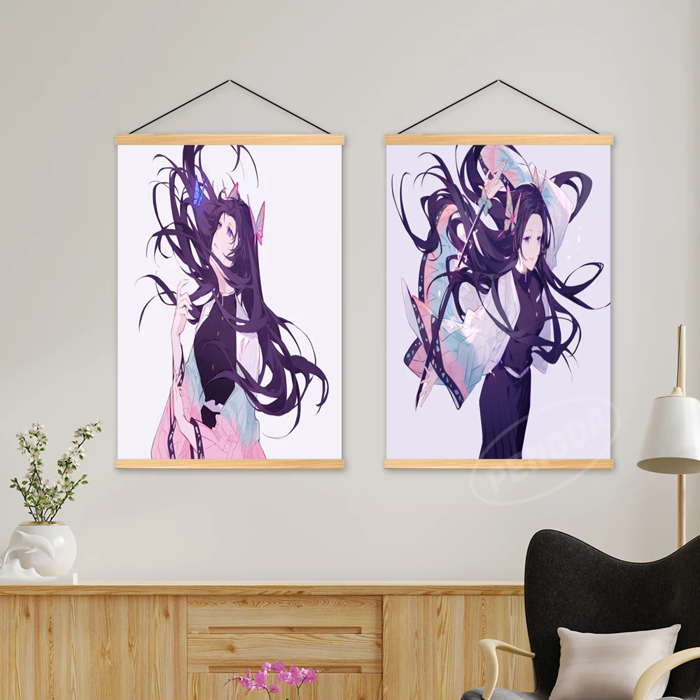 Настенная картина из аниме на холсте постер с изображением рассекающих демонов