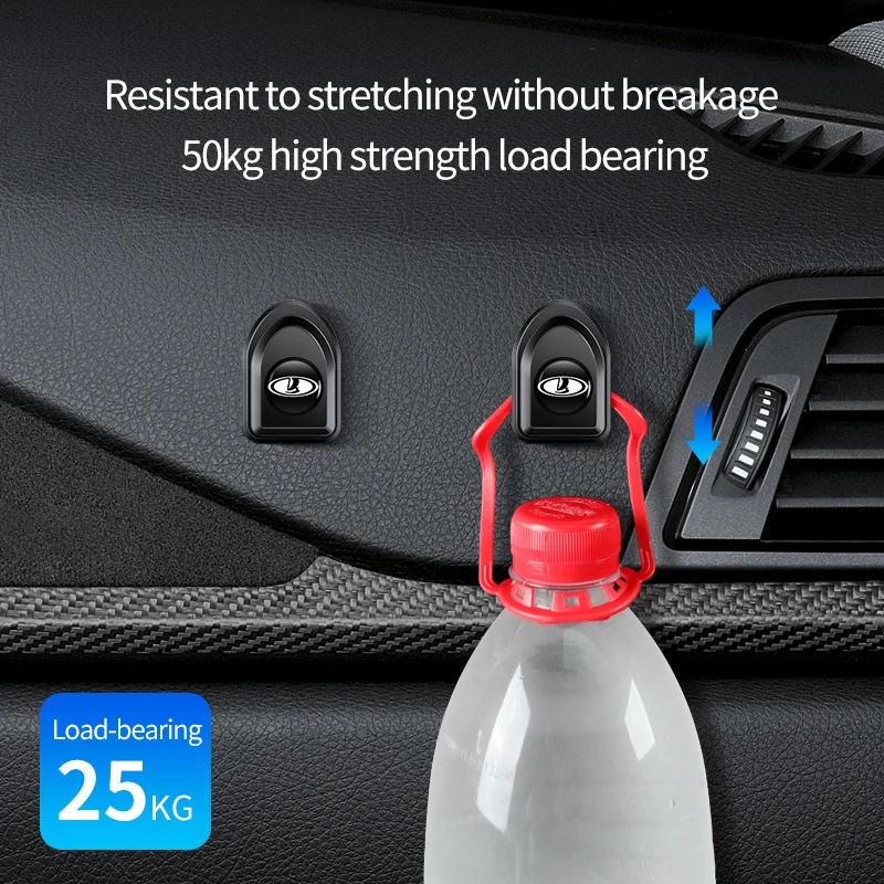 2/4 шт. автомобильный мини-крючок для наклеивания Автомобильный держатель