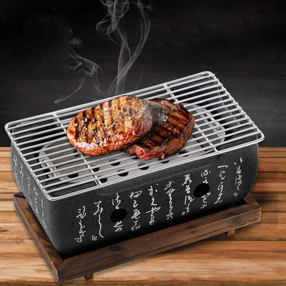Stove Japanese Barbecue Charcoal Grill Tabletop Mini Burner Tools Korean Camping Picnic Bbq Grilling Portable Tea