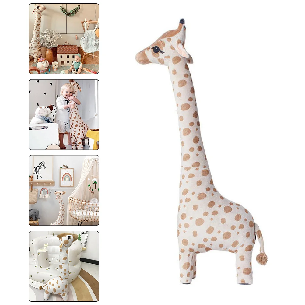 

Plush Giraffe Stuffed: Hugging Pillow Sofa Pillow Cushion 40cm for Home Office Boy Girl Birthday Graduation Party Favor