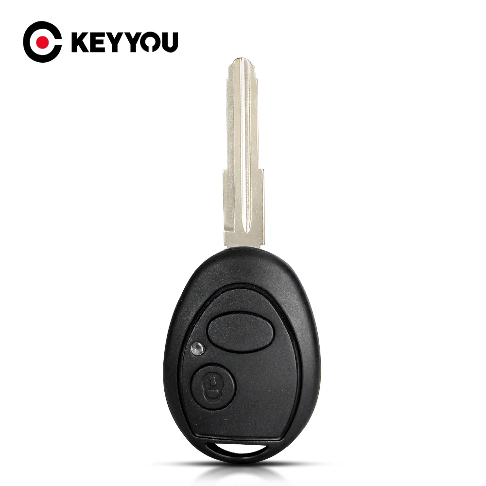 

KEYYOU новая Замена для MG BMW Mini Cooper R53 R50 S для Land Rover 75 Z3 Z4 X3 X5 e46 e39 e36 e34 2 кнопки Корпус ключа для автомобиля