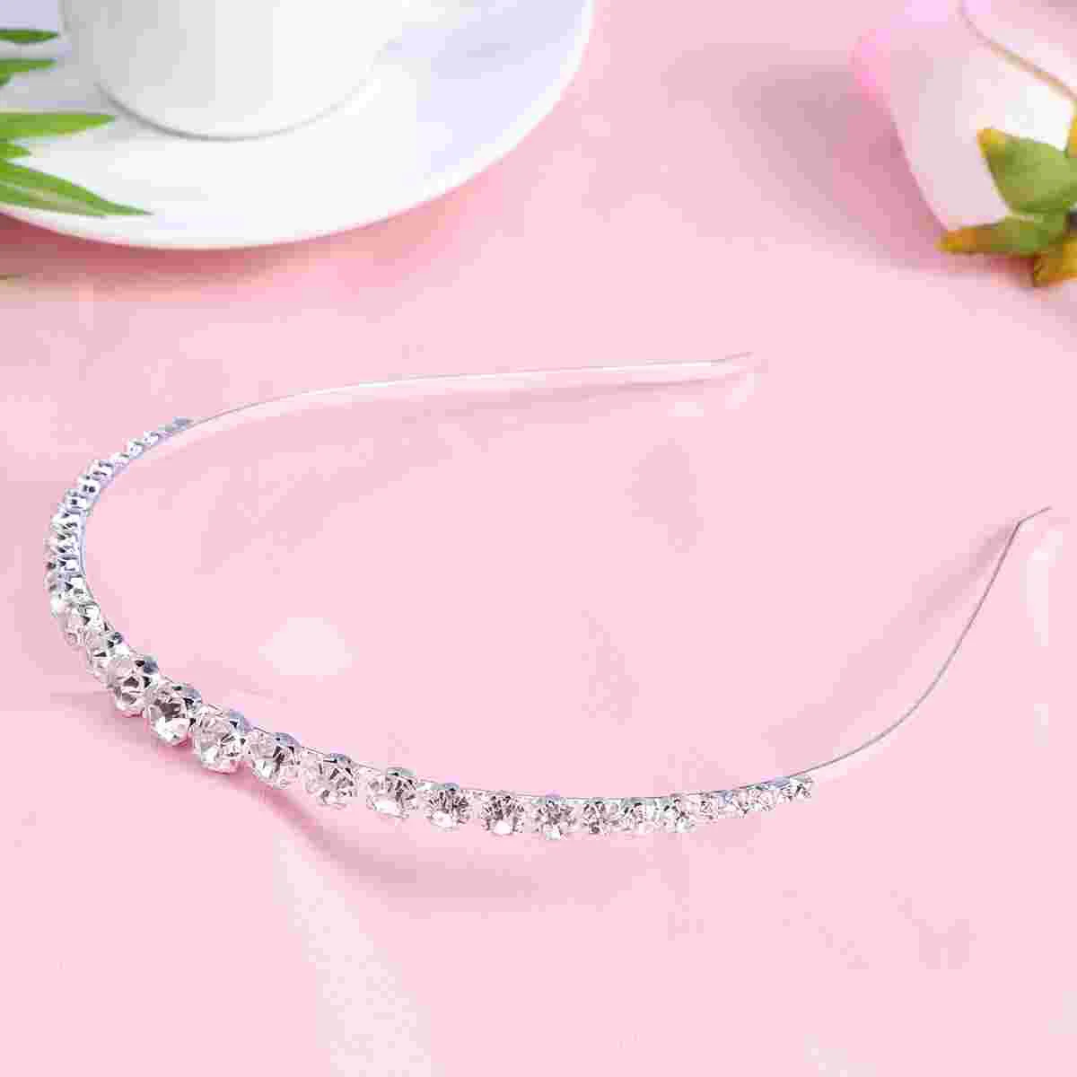 

Kids Shiny Crystal Headband Crown Hair Girls Headwear Hair Accessories