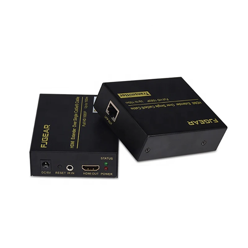Hdmi-удлинитель 150 м по Ethernet tcp/ip rj45 cat5 cat5e cat6 HDMI-Сплиттер передатчик приемник для hd DVD
