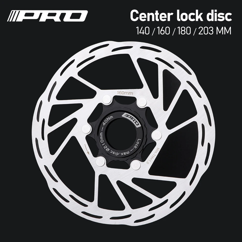 

IIIPRO Center Lock Disc Mtb Brake Rotor 140mm 160mm 180mm 203mm Mountain Bike Road Bike Cooling Disc Brake Rotor With Lock Ring