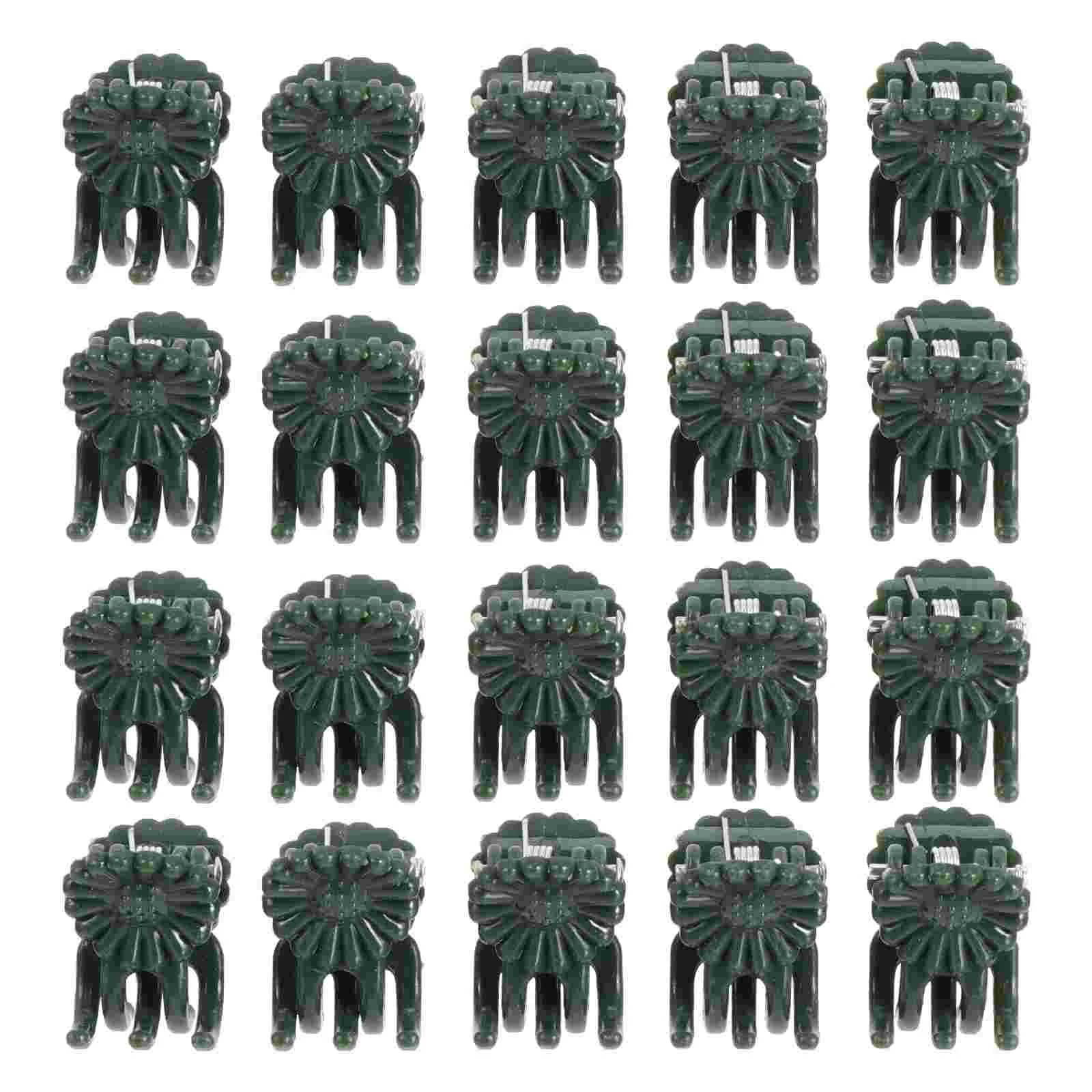 

100pcs Plastic Plants Fixing Clip Plants Branches Fixing Clamp Gardening Clip