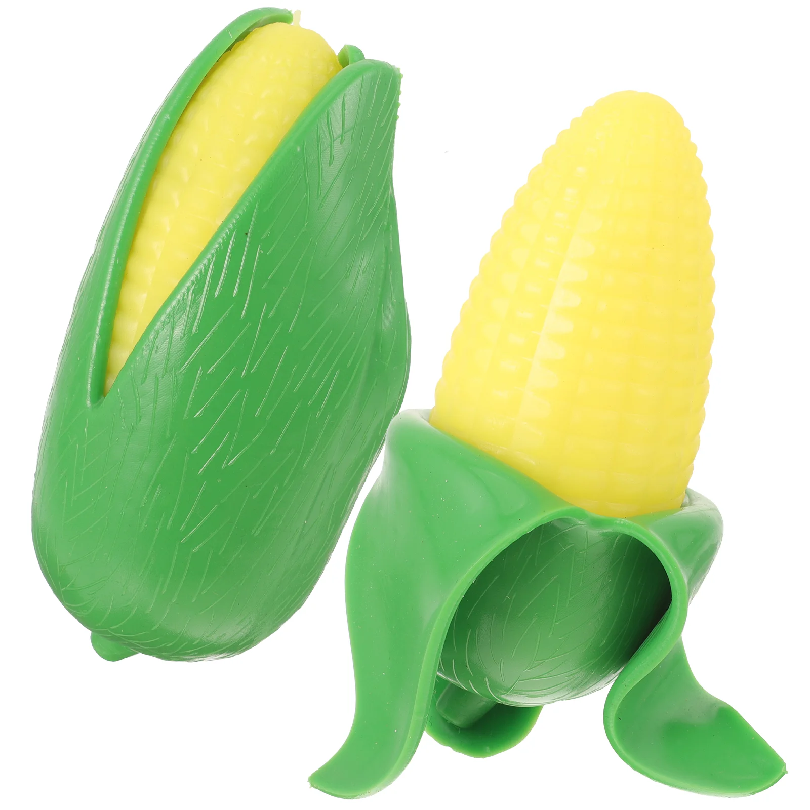 

2Pcs Cute Corn Shaped Fidget Toy Bulk Squeeze Corn Shaped Corn Shaped Toy For Kids for Party Squeeze Playthings