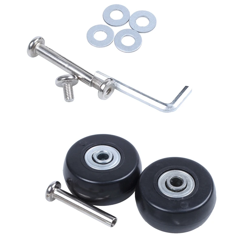 

16 комплектов чемоданов Сменные колесики с осями Deluxe, Ремонтный инструмент OD 40 мм